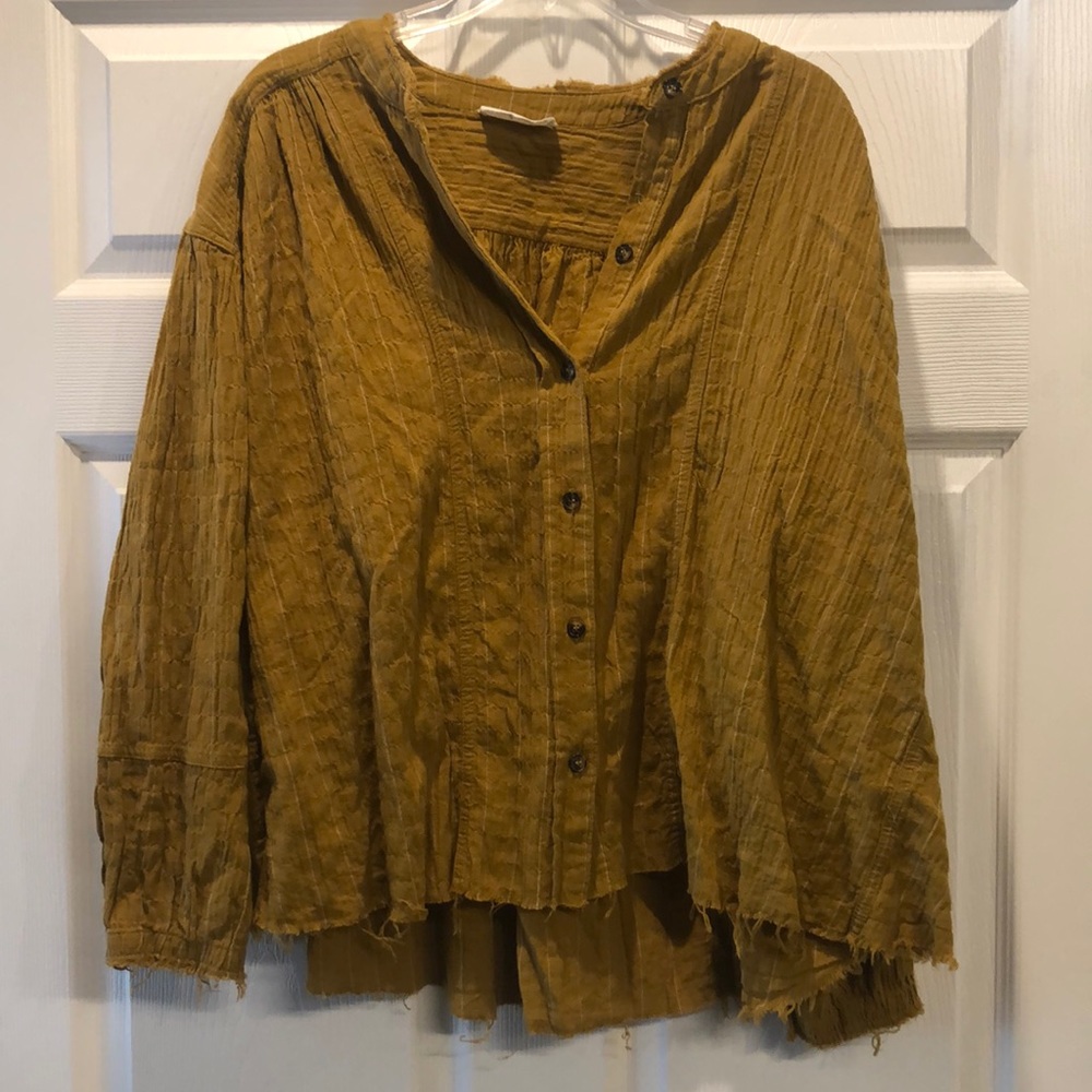 Carly Jean Button Down Blouse